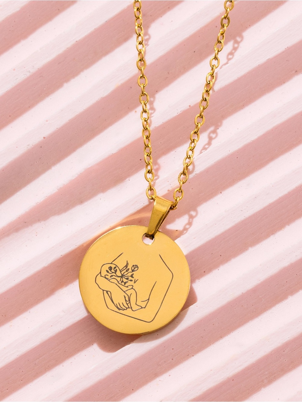 The Little Milk Bar | Milk Maker Gold Necklace - Picture 4 of 4